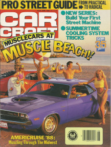 CAR CRAFT 1988 JUNE - HEMI, 427 COBRA, FUELIE VETTE